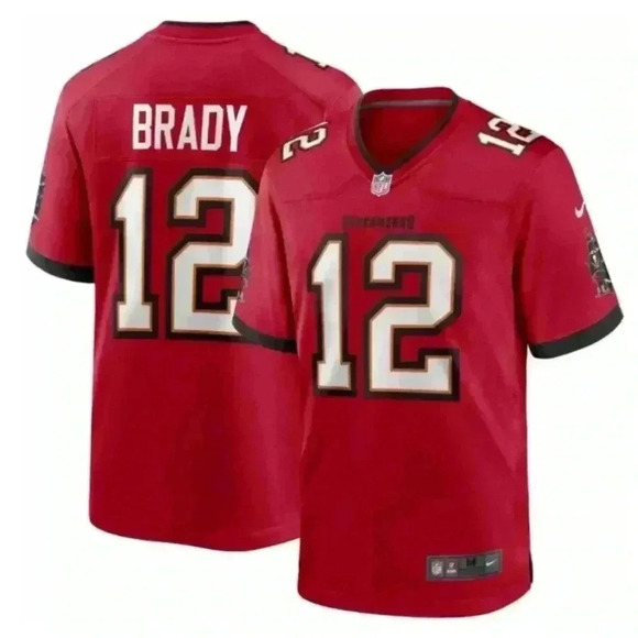Nike Other - Nike NFL Tampa Bay Buccaneers #12 Tom Brady Men American Football Jersey